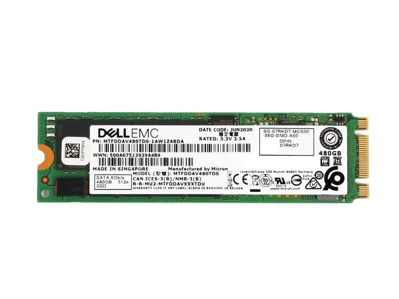 MTFDDAV480TDS-1AW1ZABDA - Micron 5300 PRO 480GB SATA TLC 2.5" SSD