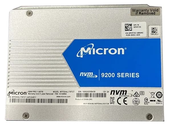 MTFDHAL1T9TCT-1AR1ZABYY - Micron 1.92TB 2.5 inch TLC PCIe SSD