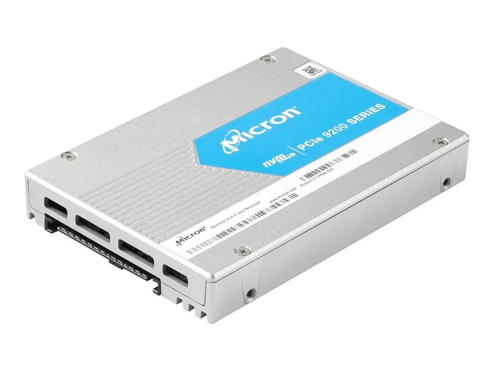 MTFDHAL6T4TCU-1AR1ZABYY - Micron 6.4TB 9200 Max 2.5in 3D TLC PCIe SSD