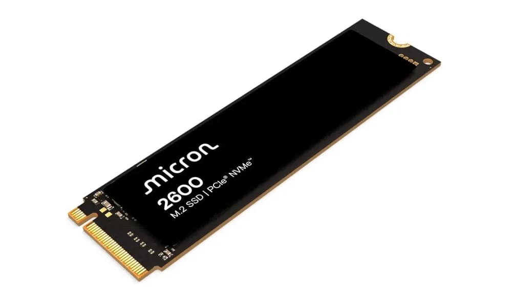 MTFDKBA2T0QHK-1BQ15ABYYT - Micron 2600 2TB QLC PCIe NVMe M.2 2280 SSD
