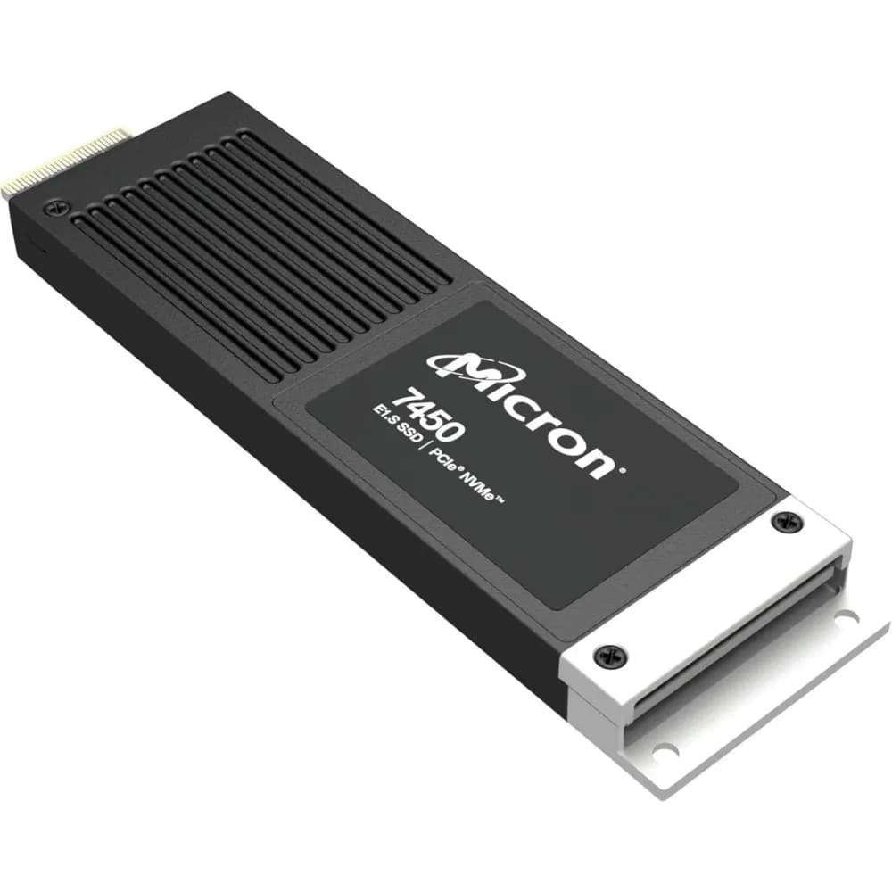MTFDKBZ7T6TFR-1BC1ZABYY - Micron 7450 PRO 7.68TB PCIe NVMe E1.S SSD