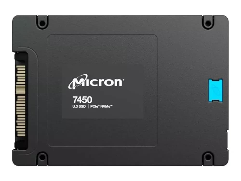 MTFDKCB800TFS-1BC15ABYY - Micron 7450 MAX 800GB PCIe NVMe U.3 2.5" SSD