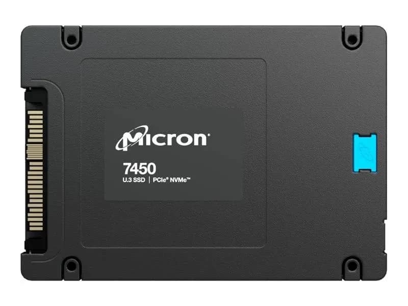 MTFDKCC7T6TFR-1BC1ZA - Micron 7450 Pro 7.68TB PCIe NVMe U.3 2.5" SSD