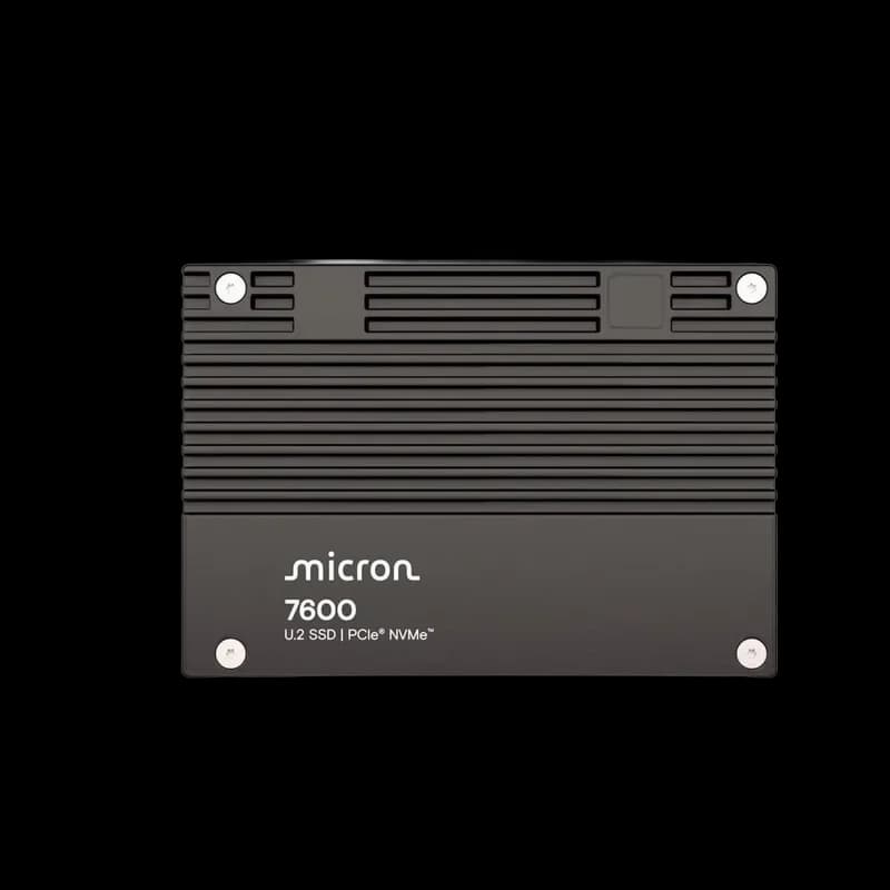 MTFDLAL12T8THS-1BP1DFCYY - Micron 7600 12.8TB PCIe NVMe U.2 2.5" SSD