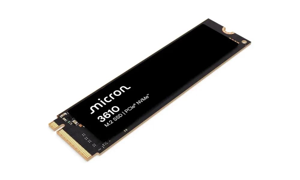 MTFDLBA2T0QHT-1BQ1AABYY - Micron 3610 2TB QLC PCIe NVMe M.2 2280 SSD