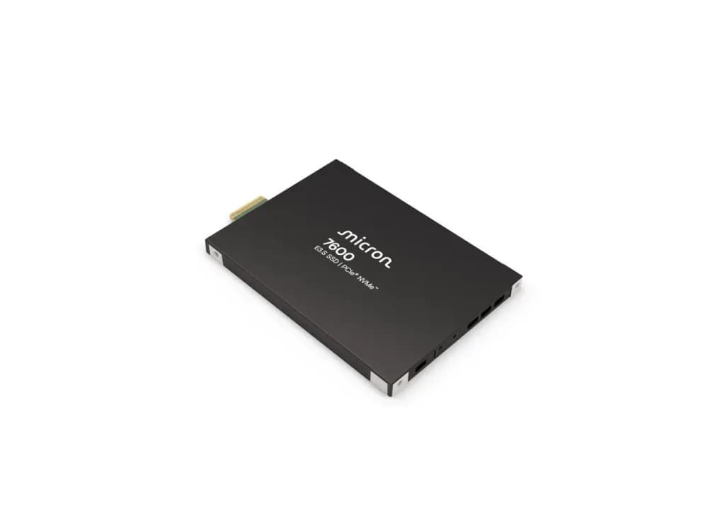 MTFDLBQ1T6THS-1BP1DFCYYT - Micron 7600 MAX 1.6TB PCIe NVMe E3.S SSD