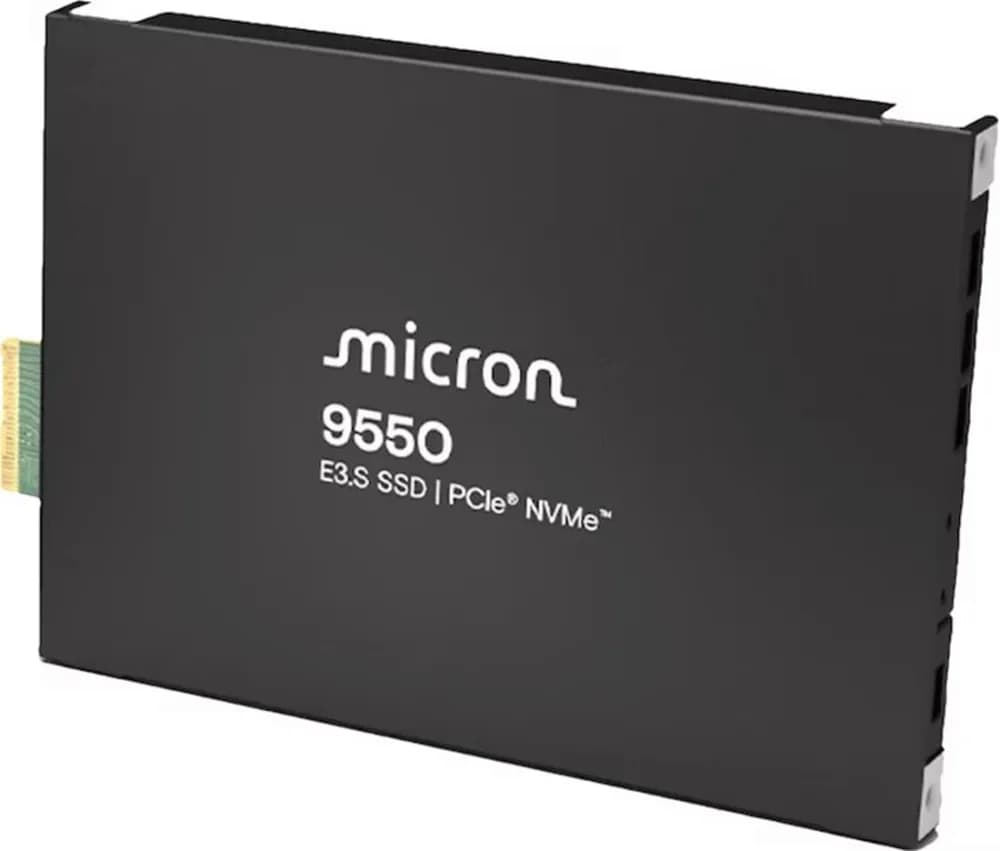 MTFDLBQ25T6THB-1BK1DABYY - Micron 9550 MAX 25.6TB PCIe NVMe E3.S SSD