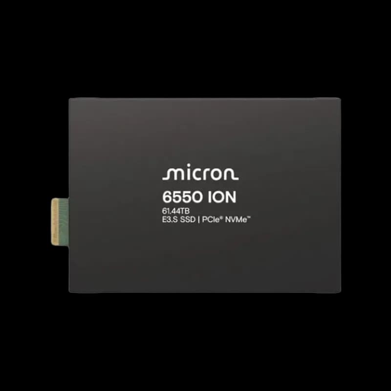 MTFDLBQ30T7THL-1BK1DFCYY - Micron 6550 ION 30.72TB PCIe NVMe E3.S SSD