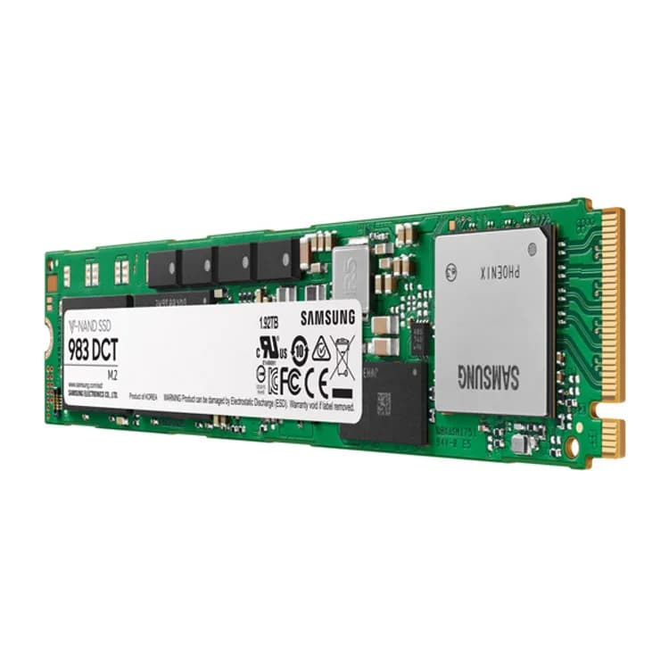 MZ-1LB1T9NE - Samsung PM983 1.92TB PCI Express NVMe MLC M.2 22110 SSD
