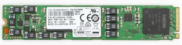 MZ-1LV9600 - Samsung PM953 960GB PCI Express NVMe TLC M.2 SSD