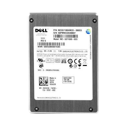 MZ-5S71000-0D3 - Samsung 100GB 2.5 inch SLC 3Gb/s SATA SSD