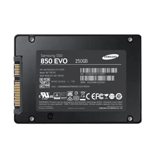 MZ-75E250B/AM - Samsung 850 EVO 250GB TLC SATA 6Gb/s 2.5 Inch SSD