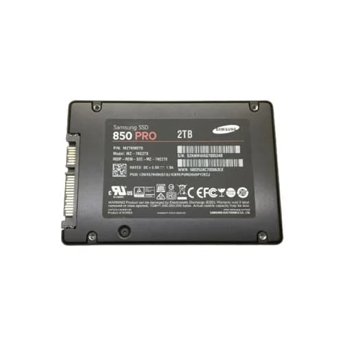 MZ-7KE2T0 - Samsung 2TB 850 Pro 2.5 inch MLC 6Gb/s SATA SSD