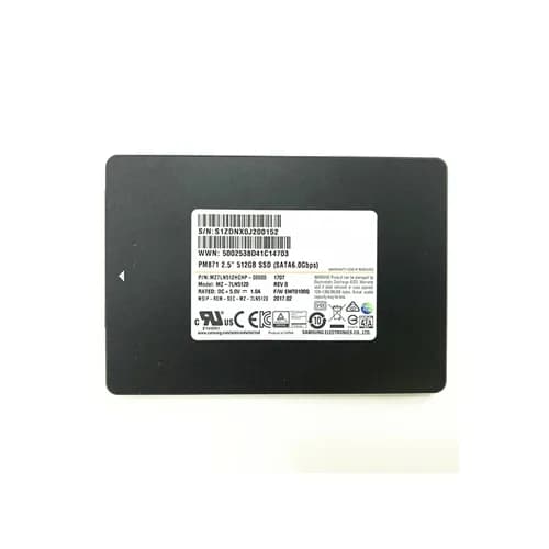 MZ-7LN5120 - Samsung 512GB PM871 2.5 inch MLC 6Gb/s SATA SSD