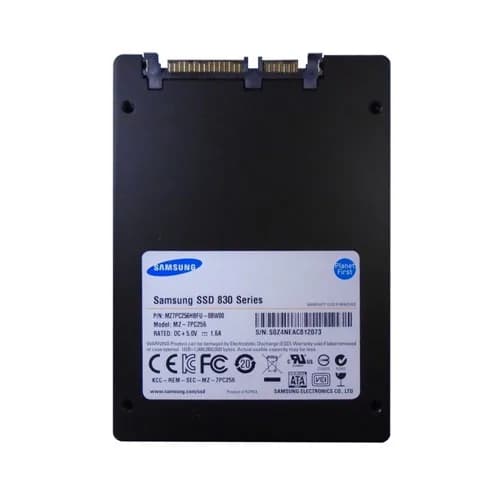 MZ-7PC256 - Samsung 256GB 830 2.5 inch MLC 6Gb/s SATA SSD