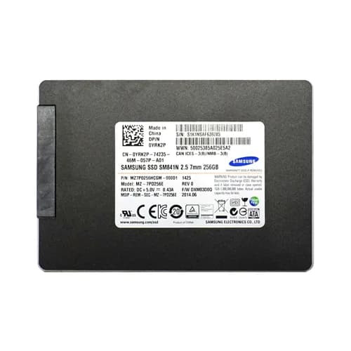 MZ-7PD256E - Samsung 256GB SM841n 2.5 inch MLC 6Gb/s SATA SSD