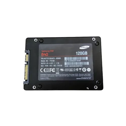MZ-7TD120 - Samsung 120GB 840 2.5 inch TLC 6Gb/s SATA SSD