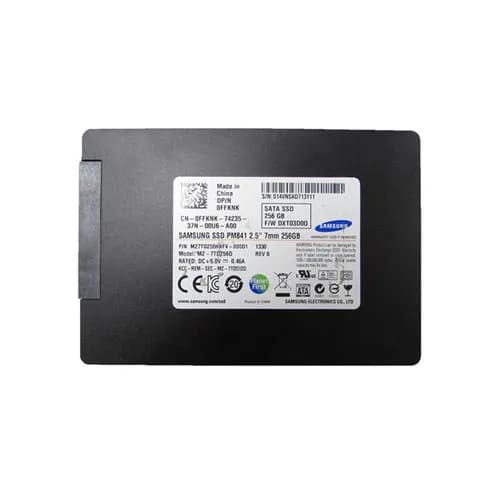 MZ-7TD256D - Samsung 256GB PM841 2.5 inch TLC 6Gb/s SATA SSD