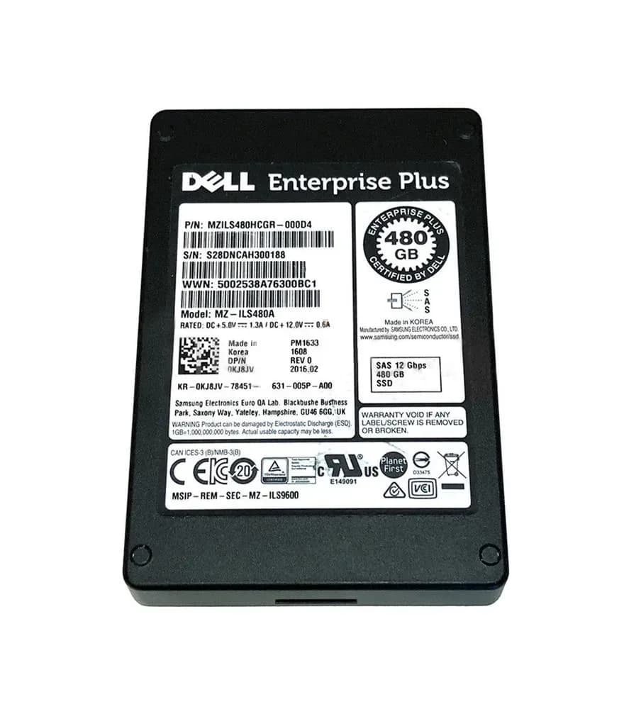 MZ-ILS480A - Samsung 480GB SAS 12Gb/s 2.5-inch Solid State Drive