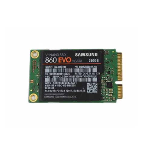 MZ-M6E250 - Samsung 250GB 860 EVO 1.8 inch MLC 6Gb/s SATA SSD