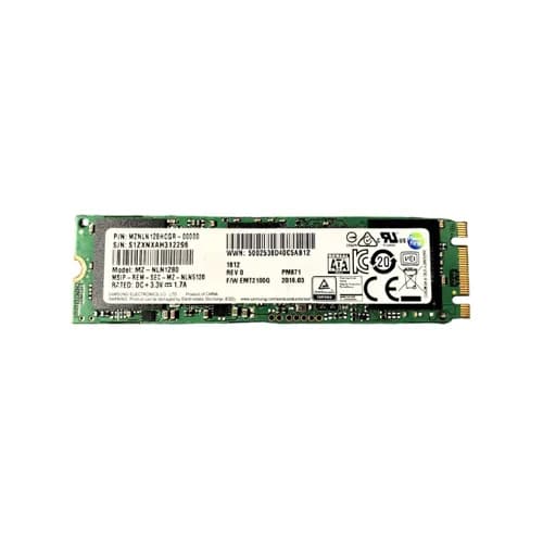 MZ-NLN1280 - Samsung PM871 128GB TLC SATA 6Gb/s M.2 2280 SSD