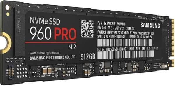 MZ-V6P512 - Samsung PCIe 512GB NVMe 3.0 x4 M.2 2280 Solid State Drive