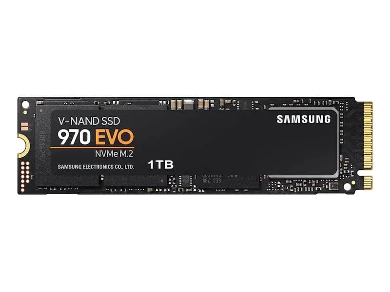 MZ-V7E1T0BW - Samsung SM970 EVO 1TB TLC PCIe NVMe 3.0 x4 M.2 SSD