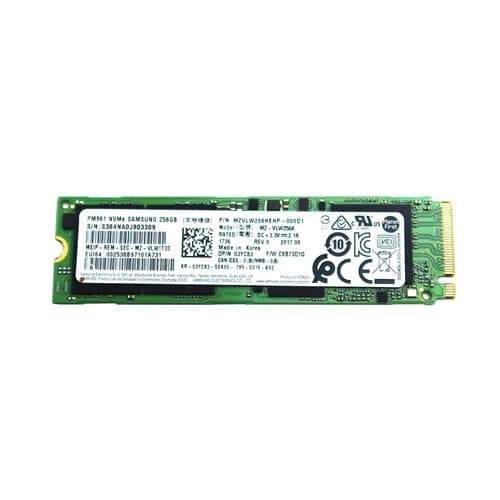 MZ-VLW256A - Samsung 256GB PM961 M.2 2280 TLC PCIe NVMe SSD