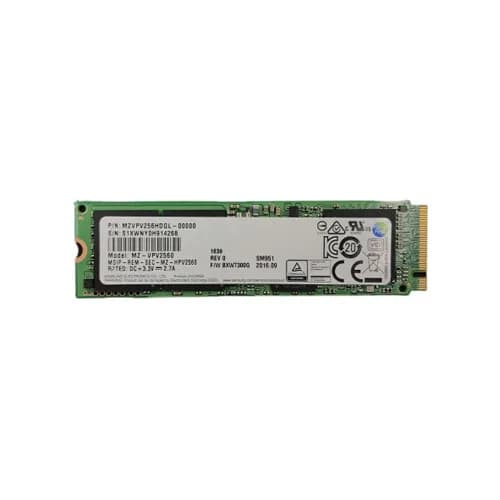 MZ-VPV2560 - Samsung SM951 256GB MLC PCIe NVMe 3.0 x4 M.2 2280 SSD