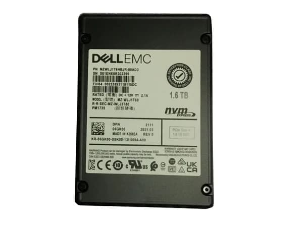 MZ-WLJ1T60 - Samsung PM1735 1.6TB PCI Express NVMe U.2 2.5" SSD