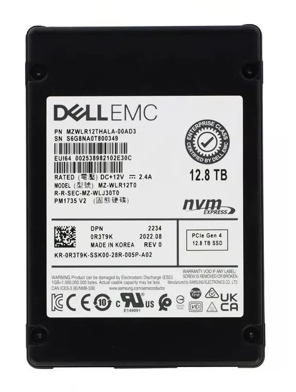 MZ-WLR12T0 - Samsung PM1735 12.8TB PCI Express NVMe TLC U.2 2.5" SSD