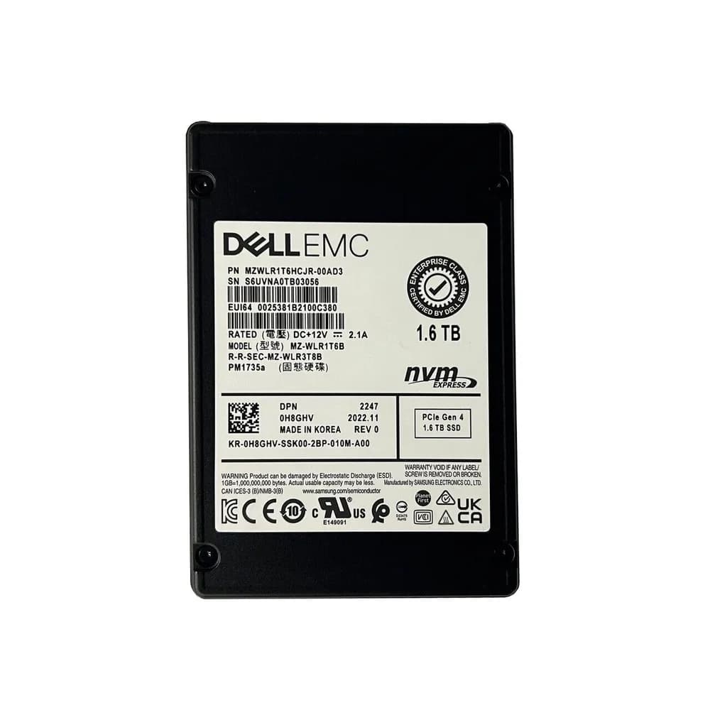 MZ-WLR1T6B - Samsung PM1735 1.6TB PCI Express NVMe TLC U.2 2.5" SSD