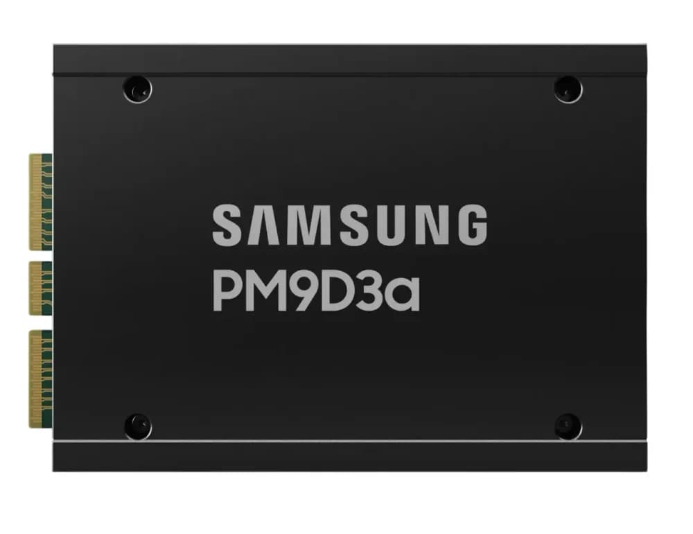 MZ3L630THBLF-00AW7 - Samsung PM9D3a 30.72TB PCIe NVMe 5.0 x4 E3.S SSD