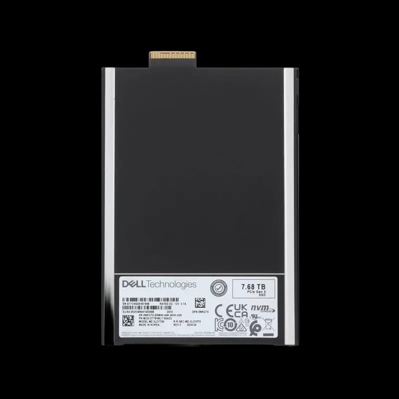 MZ3LO7T6HBLAAD3 - Samsung PM1743 7.68TB PCI Express NVMe E3.S SSD