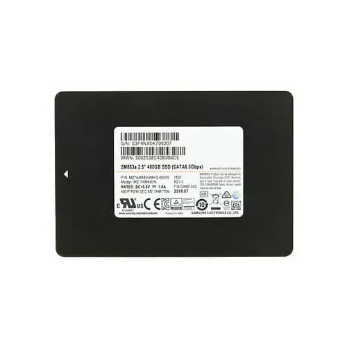MZ7KM480HMHQ-000MV - Samsung 480GB SM863 2.5 inch MLC 6Gb/s SATA SSD