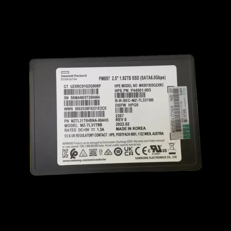 MZ7L31T9HBNA-00AH3 - Samsung PM89 1.92TB SATA 2.5" Solid State Drive