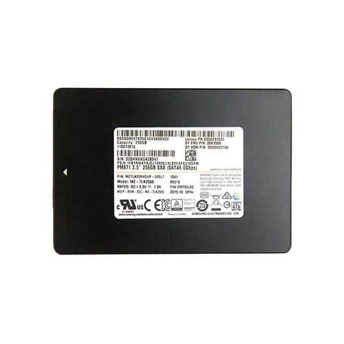 MZ7LN256HCHP-000L7 - Samsung PM871 256GB TLC SATA 6Gb/s 2.5-in SSD