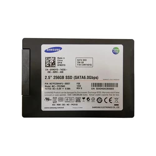 MZ7PC256HAFU-000D7 - Samsung 256GB 830 2.5 inch MLC 6Gb/s SATA SSD