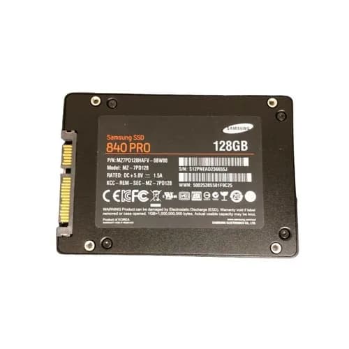 MZ7PD128HAFV-0BW00 - Samsung 128GB SM841 2.5 inch MLC 6Gb/s SATA SSD