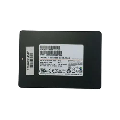 MZ7TY256HDHP-00000 - Samsung CM871a 256GB TLC SATA 6Gb/s M.2 2280 SSD