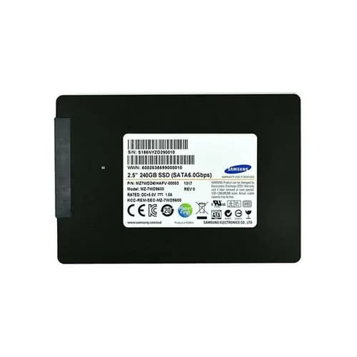 MZ7WD240HCFV-00003 - Samsung 240GB SM843T 2.5in MLC 6Gb/s SATA SSD