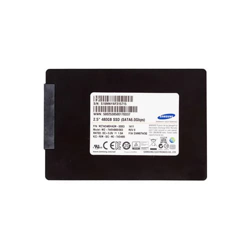 MZ7WD480HAGM-00003 - Samsung 480GB SM843T 2.5in MLC 6Gb/s SATA SSD
