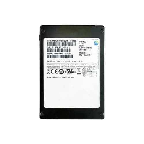 MZILS3T8HCJM-00003 - Samsung 3.84TB PM1633 2.5in TLC 12Gb/s SAS SSD