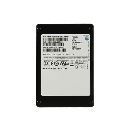 MZILS960HEHP-00007 - Samsung 960GB PM1633a 2.5in TLC 12Gb/s SAS SSD