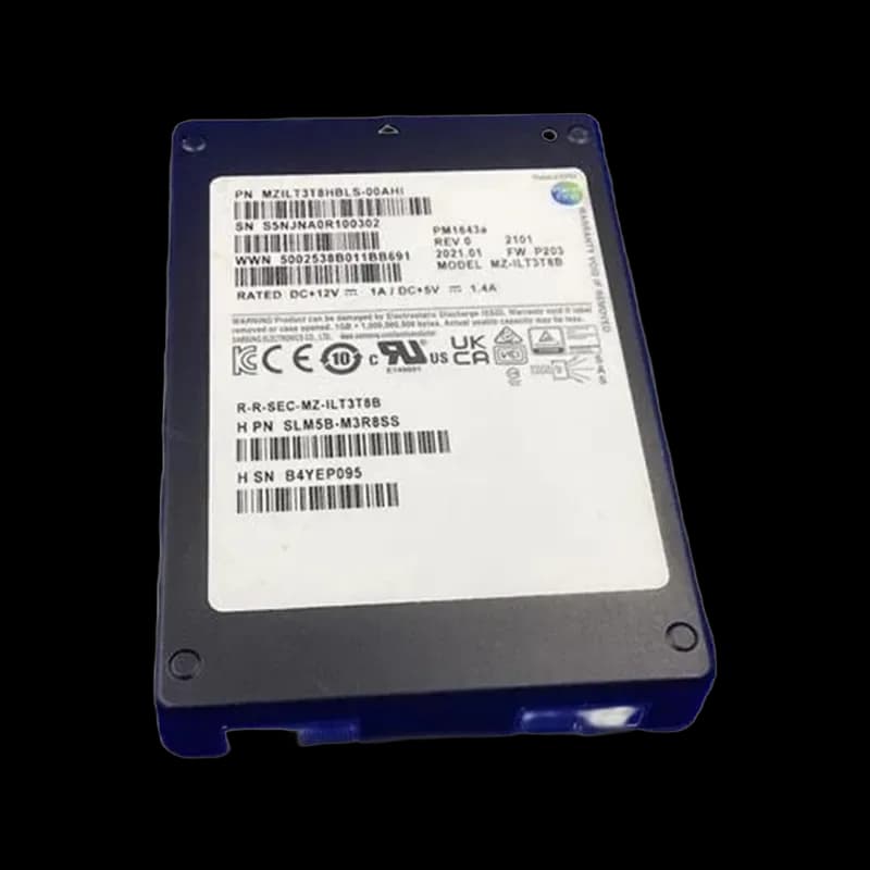 MZILT3T8HBLS-00AHI - Samsung PM1643A 3.84TB SAS 2.5" Solid State Drive