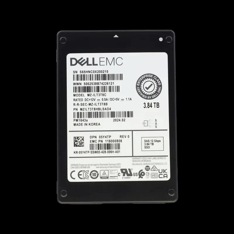 MZILT3T8HBLSAD4 - Samsung PM1643A 3.84TB SAS TLC 2.5" SSD
