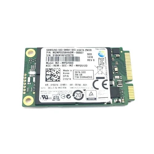 MZMPD256HAGM-000D7 - Samsung SM841 256GB MLC SATA 6Gb/s mSATA SSD