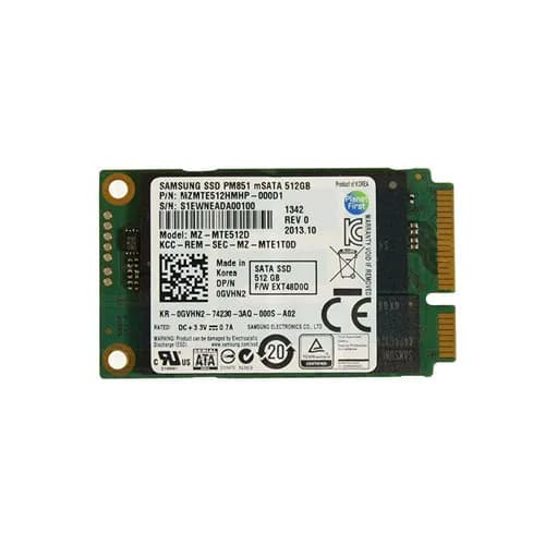 MZMTE512HMHP-000D1 - Samsung 512GB Pm851 TLC 6Gb/s SATA SSD