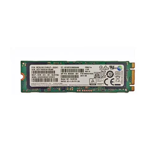 MZNLN512HMJP-00000 - Samsung PM871a 512GB TLC SATA 6Gb/s M.2 2280 SSD