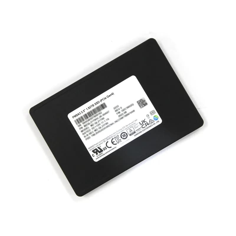 MZQL21T9HCJR-00A07 - Samsung PM9A3 1.92TB PCIe NVMe 2.5" U.2 SSD